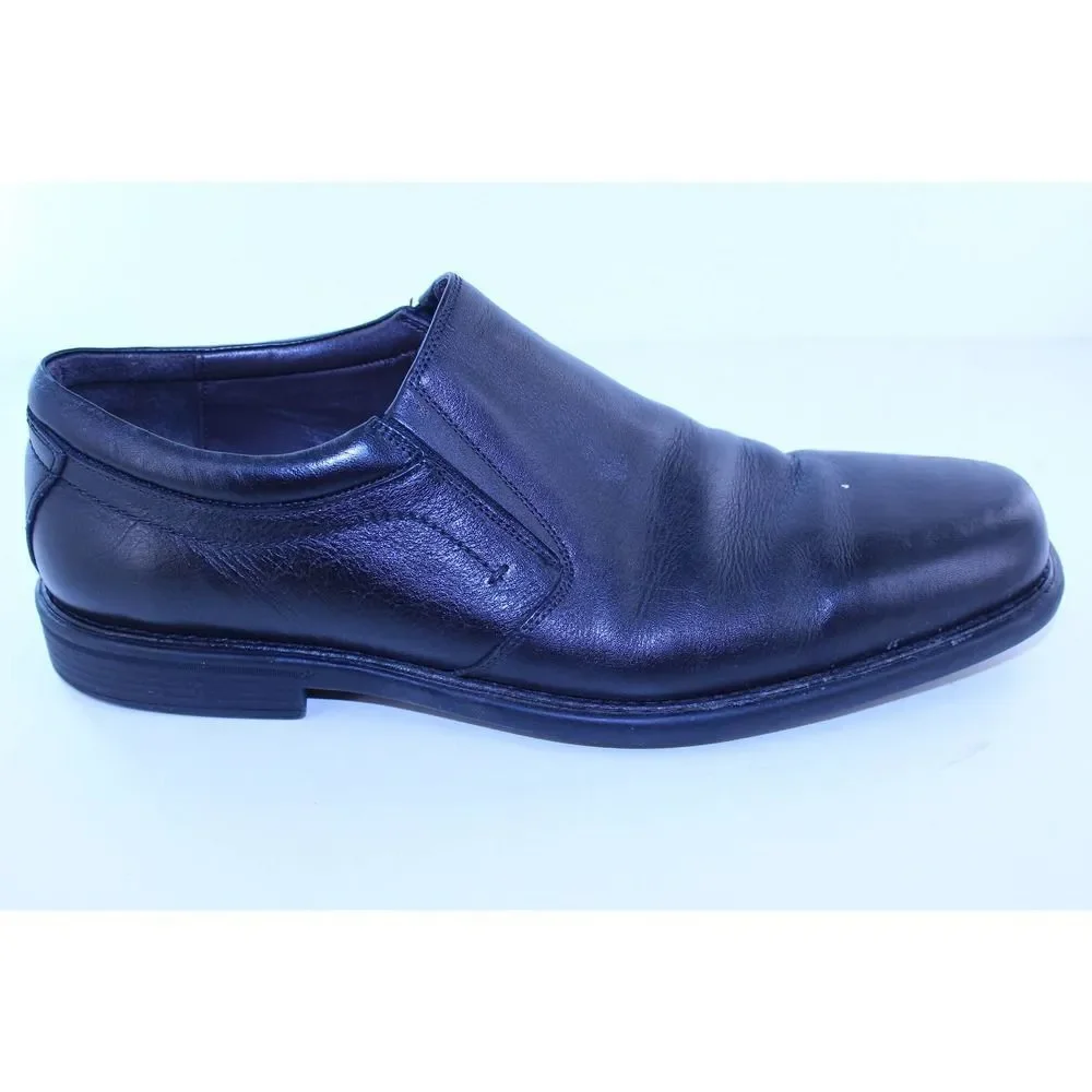 Johnston & Murphy Cullis Black Leather Loafers 12M